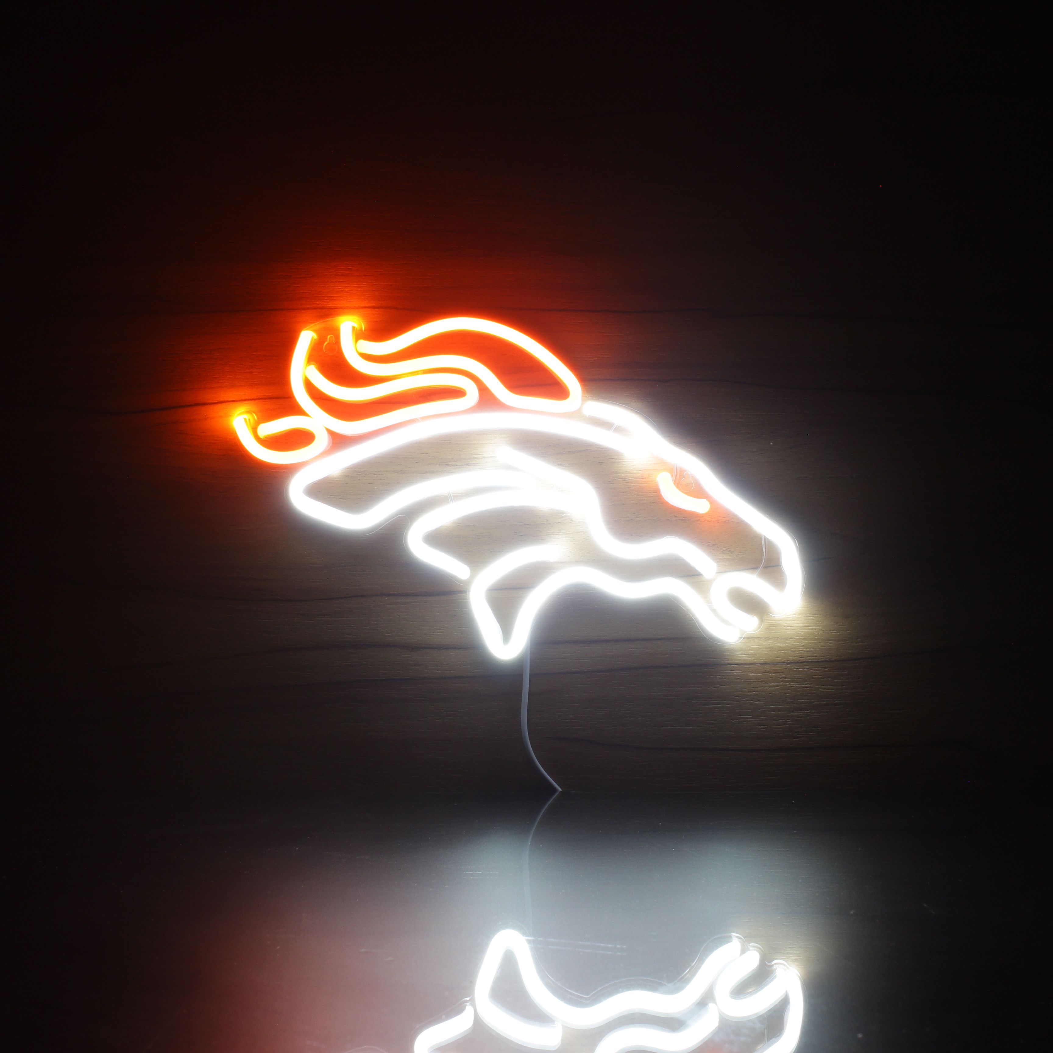 Denver Broncos Neon-Like Flex LED Sign Dual Color - ProLedSign