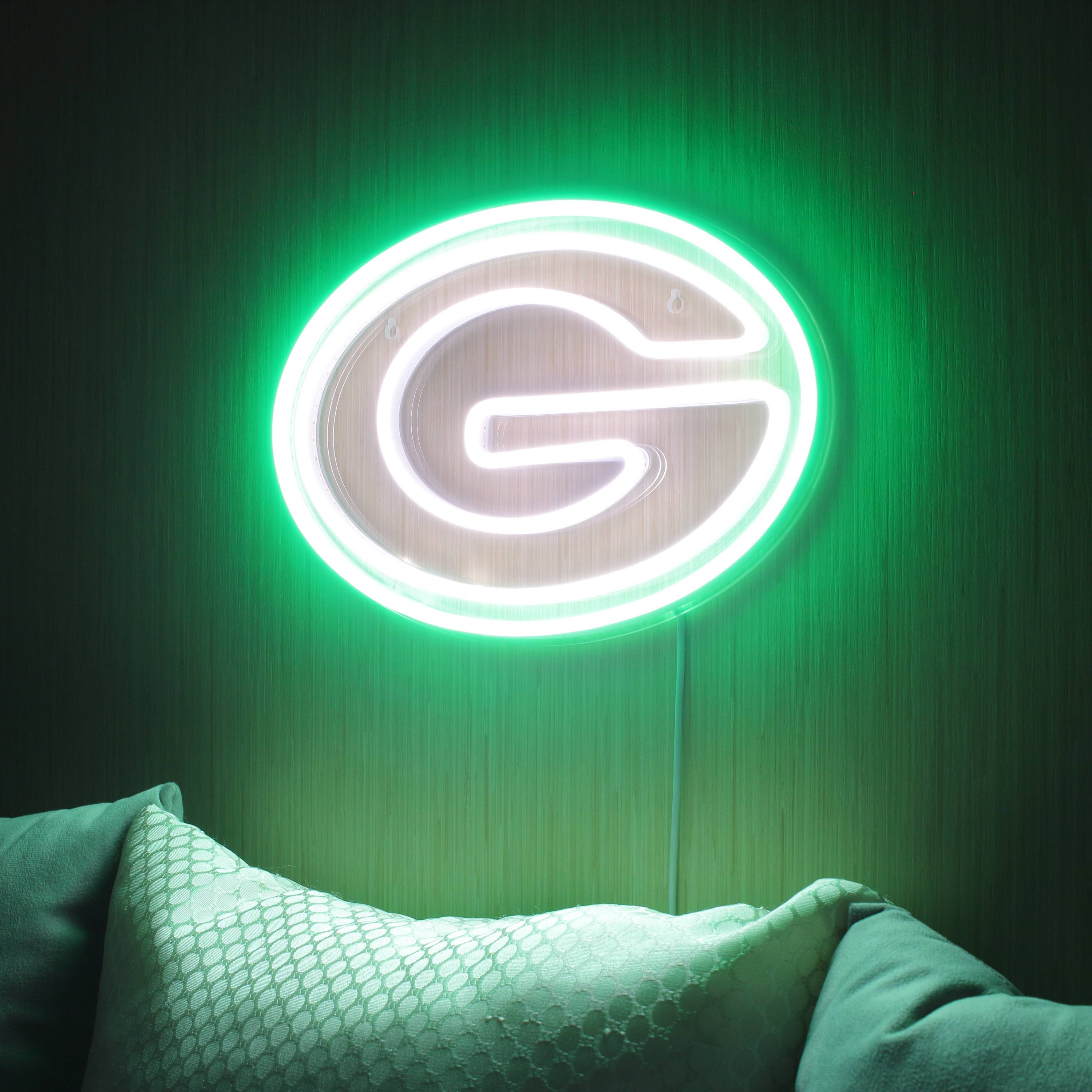 NFL Green Bay Packers Large Flex Neon LED Sign