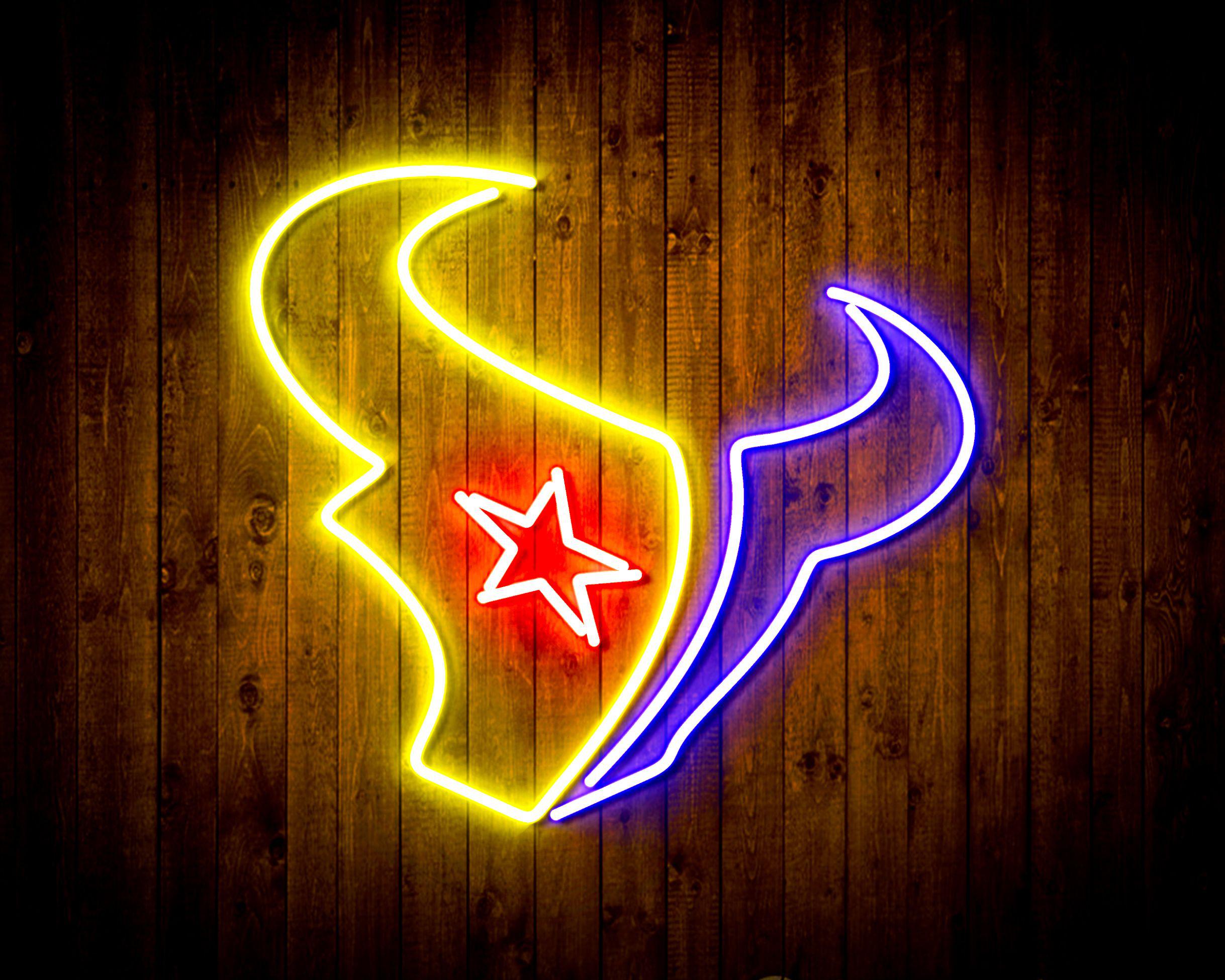 Houston Texans Collectibles Neon Flex LED Sign