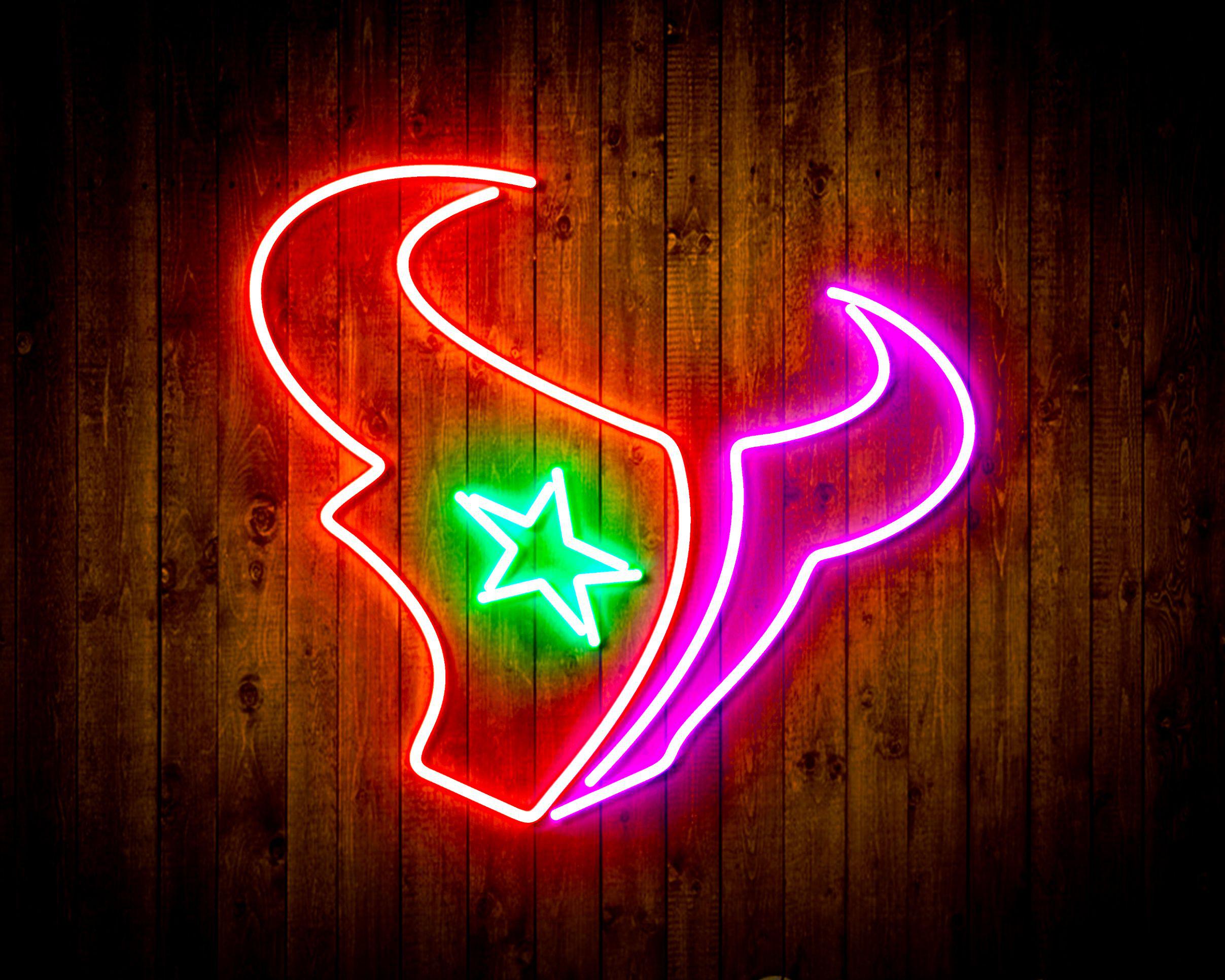 Houston Texans Collectibles Neon Flex LED Sign