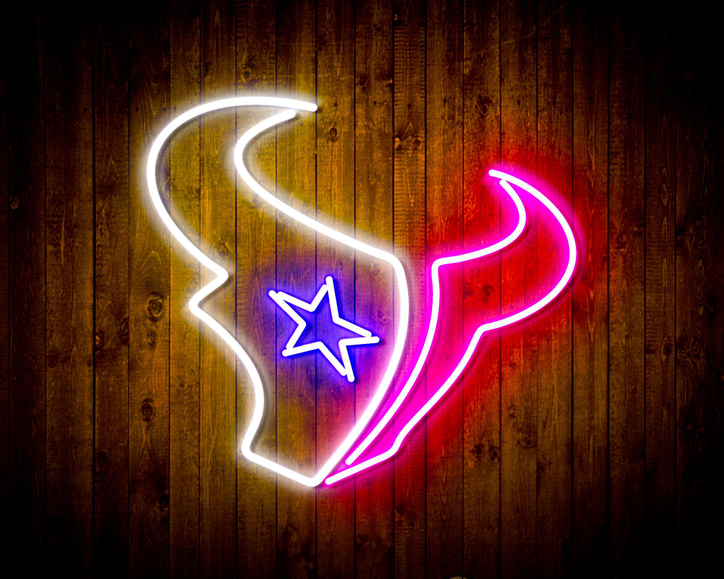 Houston Texans Collectibles Neon Flex LED Sign