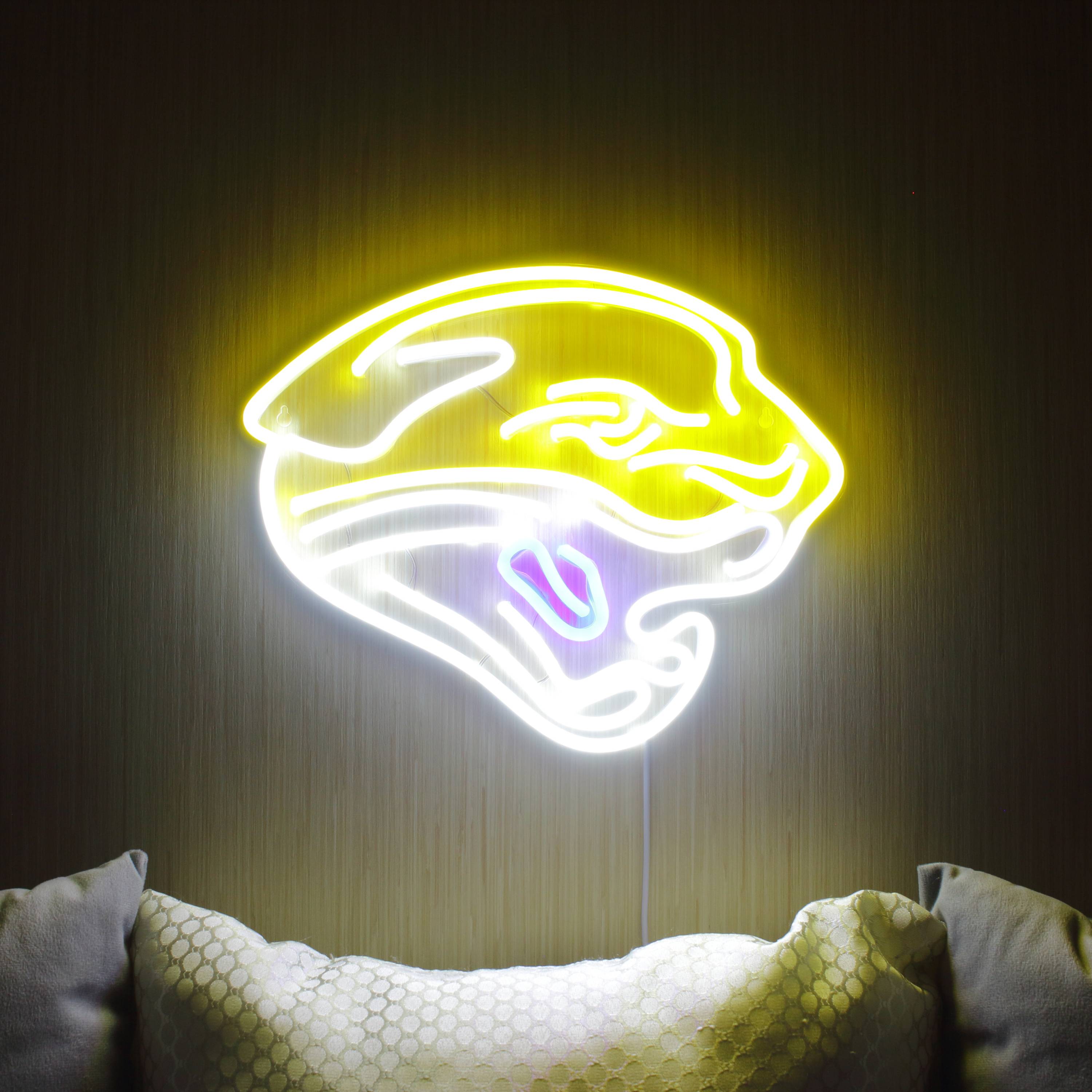 NFL Jacksonville Jaguars Large Flex Neon LED Sign
