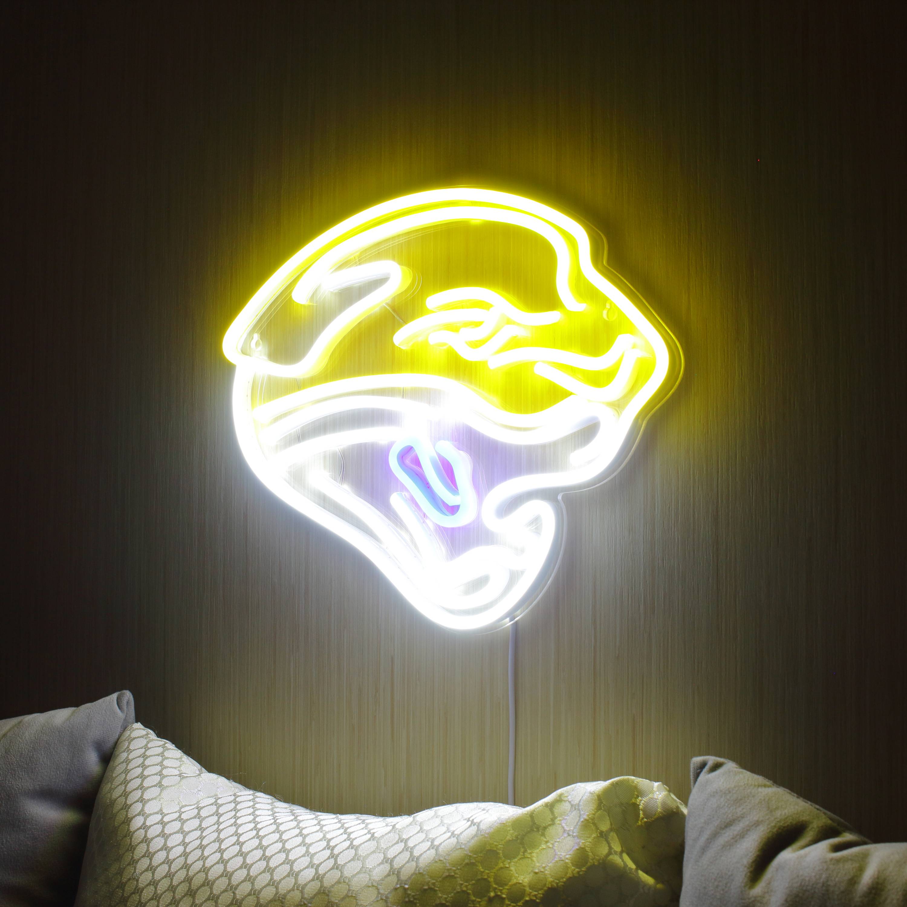 NFL Jacksonville Jaguars Large Flex Neon LED Sign