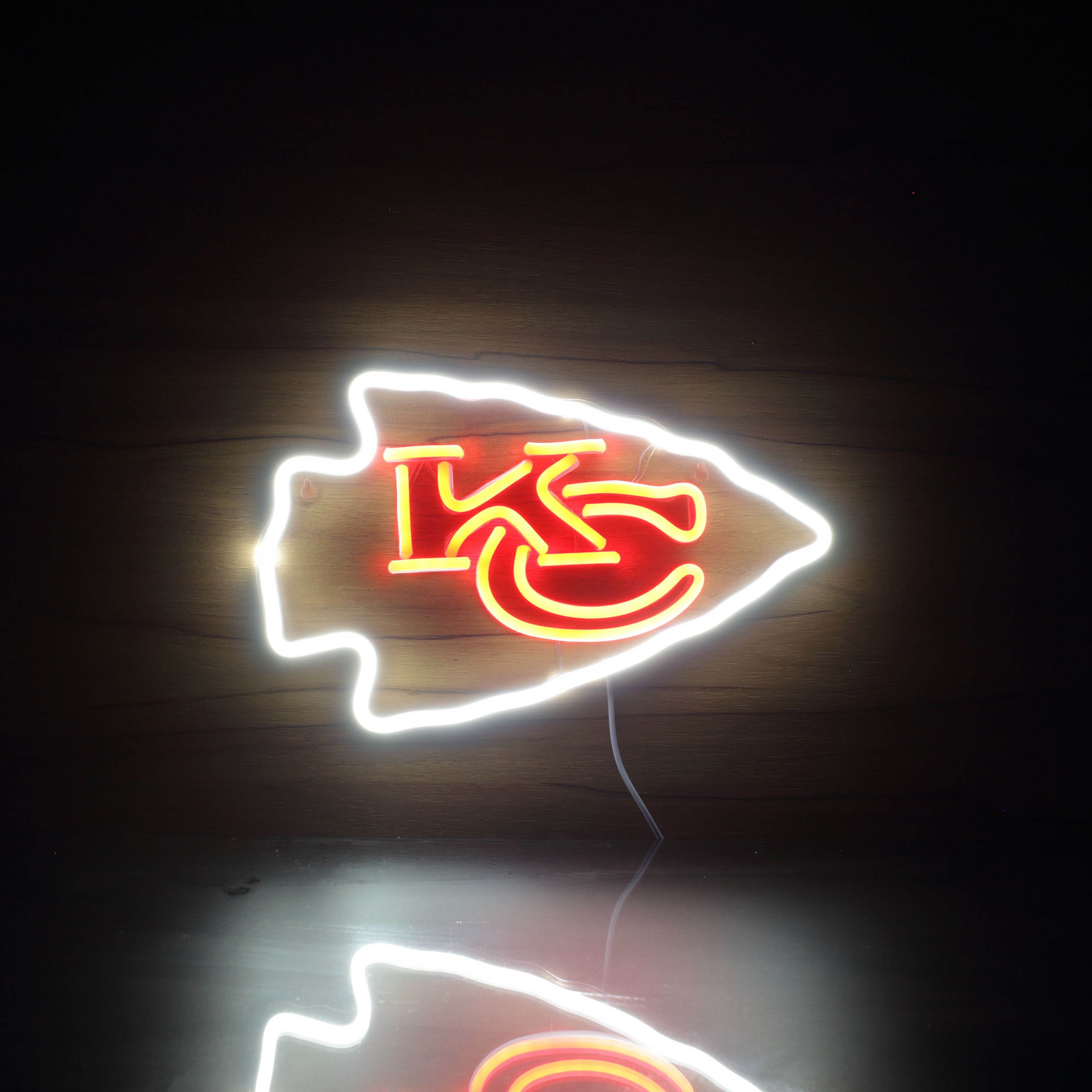 Kansas City Chiefs Neon-Like Flex LED Sign Dual Color - ProLedSign