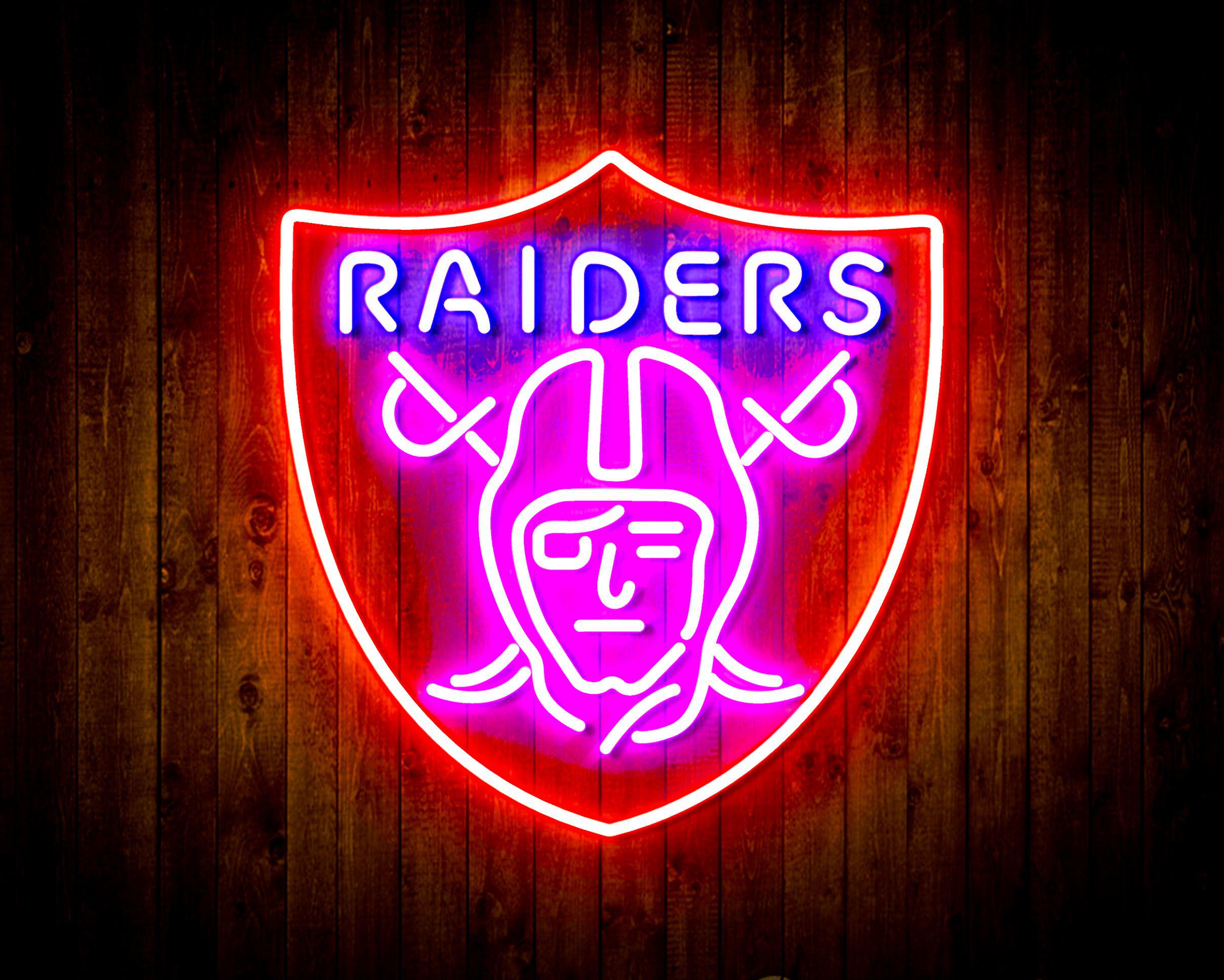 Las Vegas Raiders LED Sign – catchfirecreations