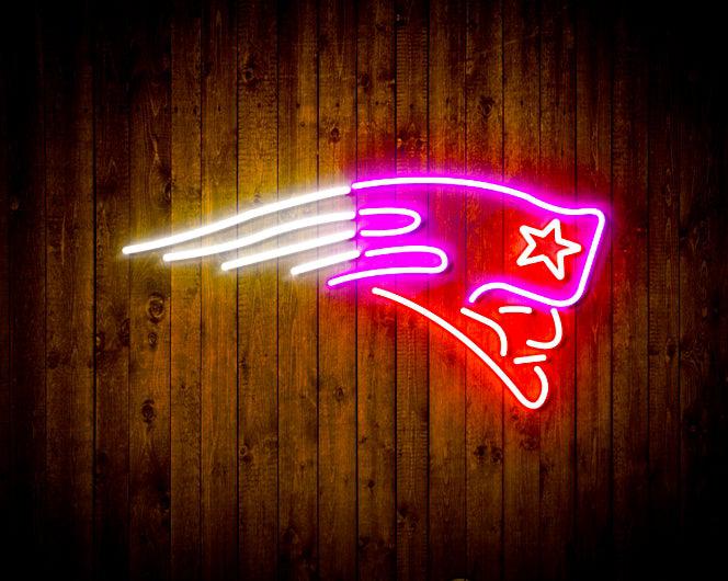 New England Patriots Neon-Like Flex LED Sign