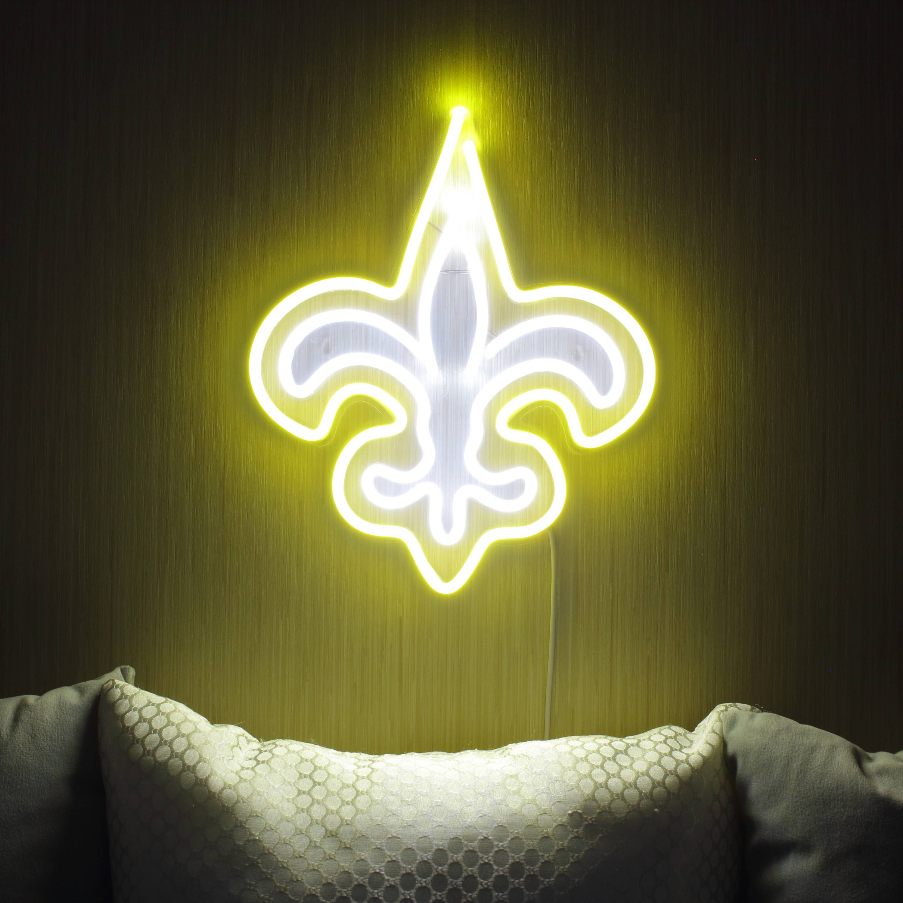 NFL New Orleans Saints Large Flex Neon LED Sign
