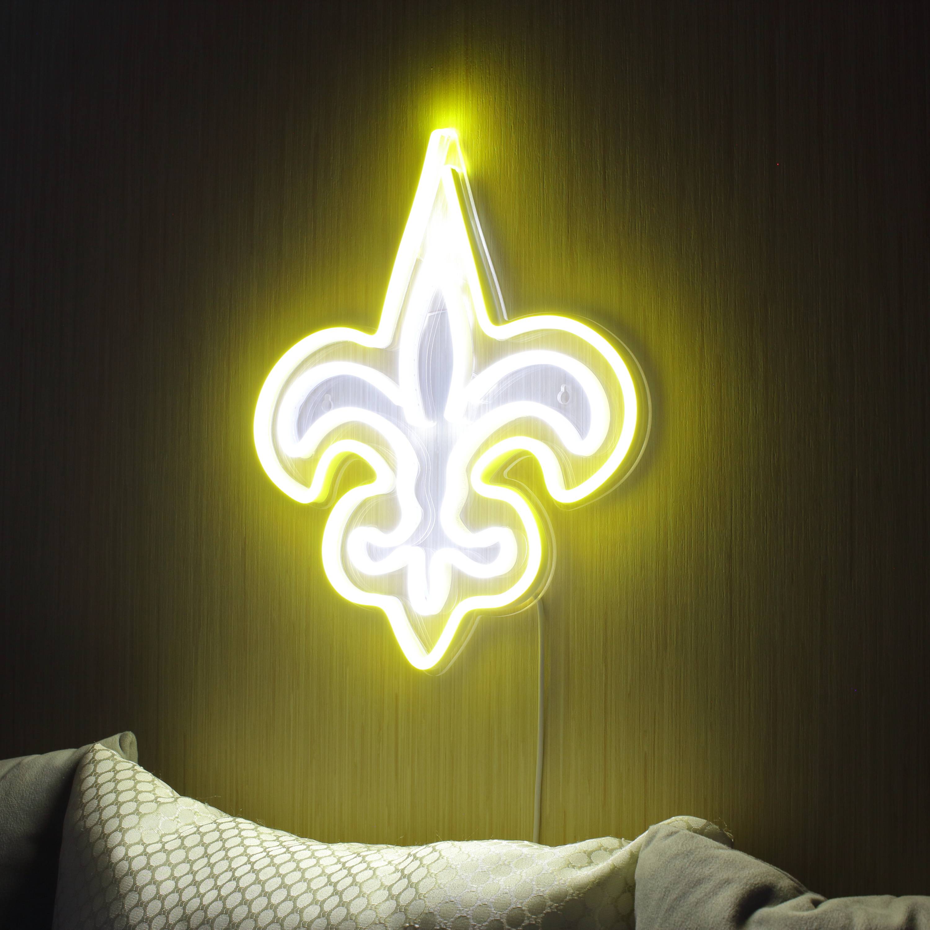 NFL New Orleans Saints Large Flex Neon LED Sign