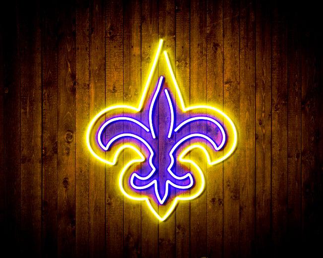 New Orleans Saints Bar Wall Neon Flex LED Sign