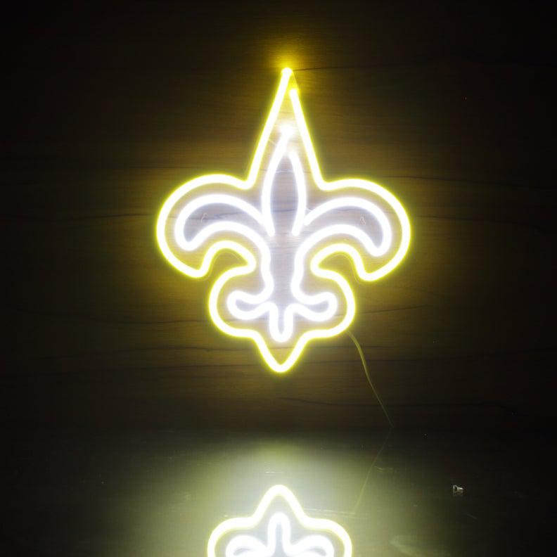 New Orleans Saints Bar Wall Neon Flex LED Sign