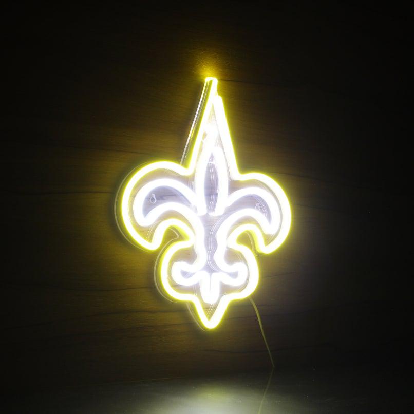 New Orleans Saints Neon-Like Flex LED Sign Dual Color - ProLedSign