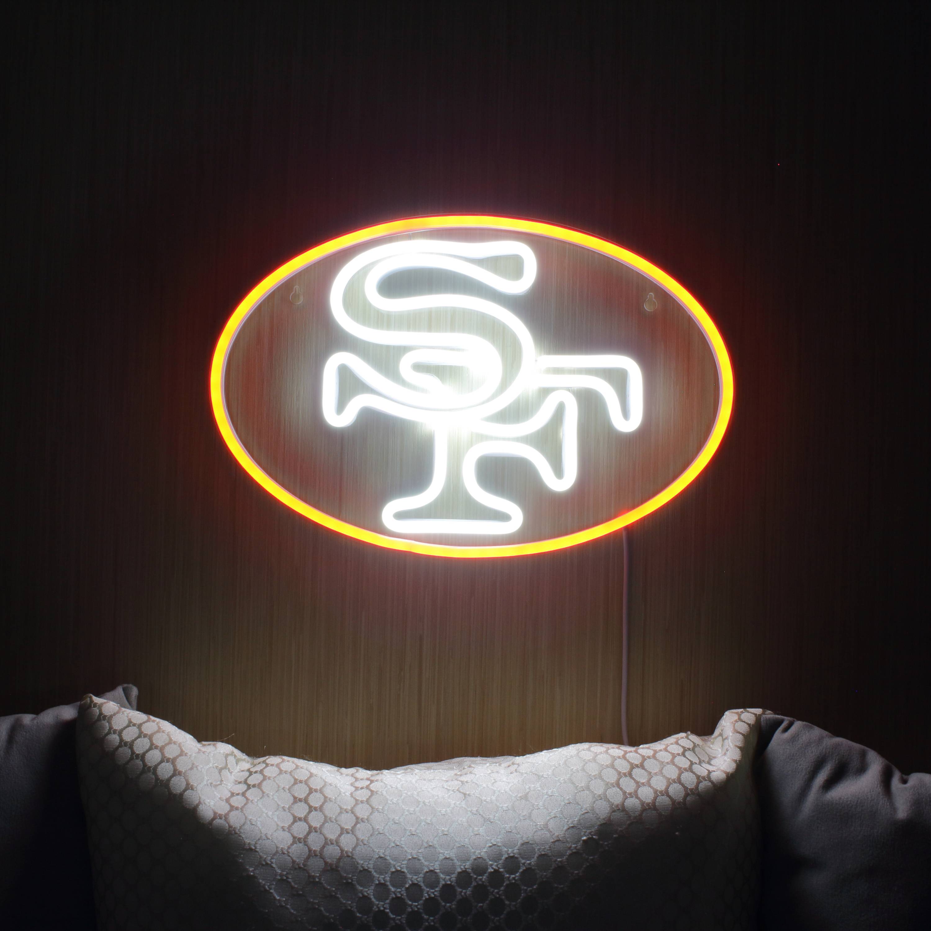 NFL San Francisco 49ers Large Flex Neon LED Sign