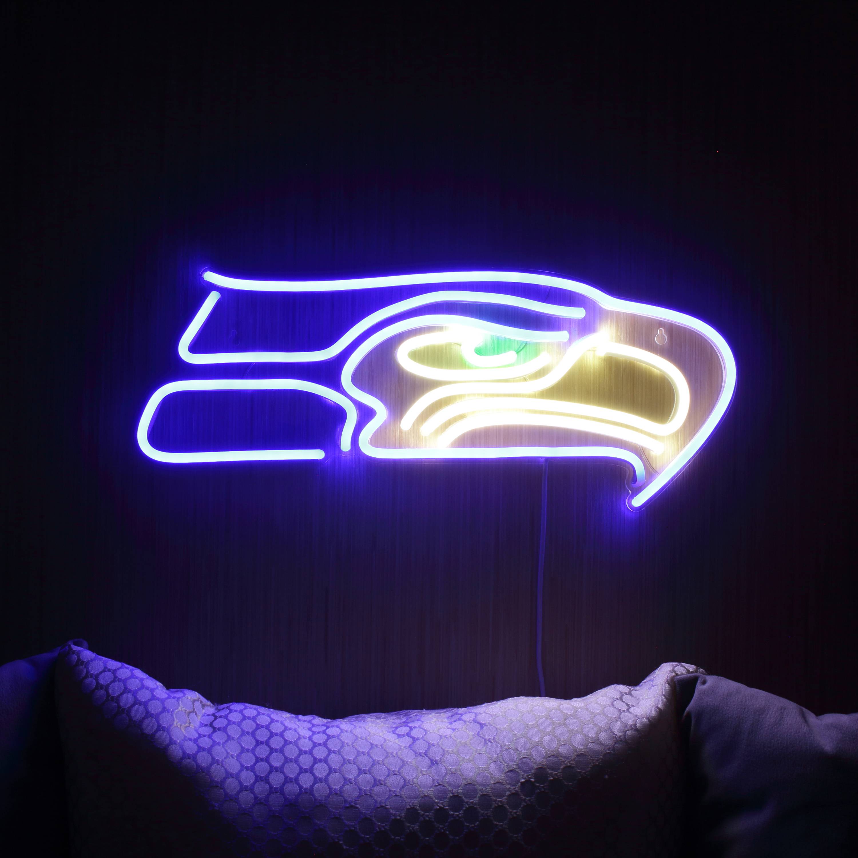 NFL Seattle Seahawks Large Flex Neon LED Sign