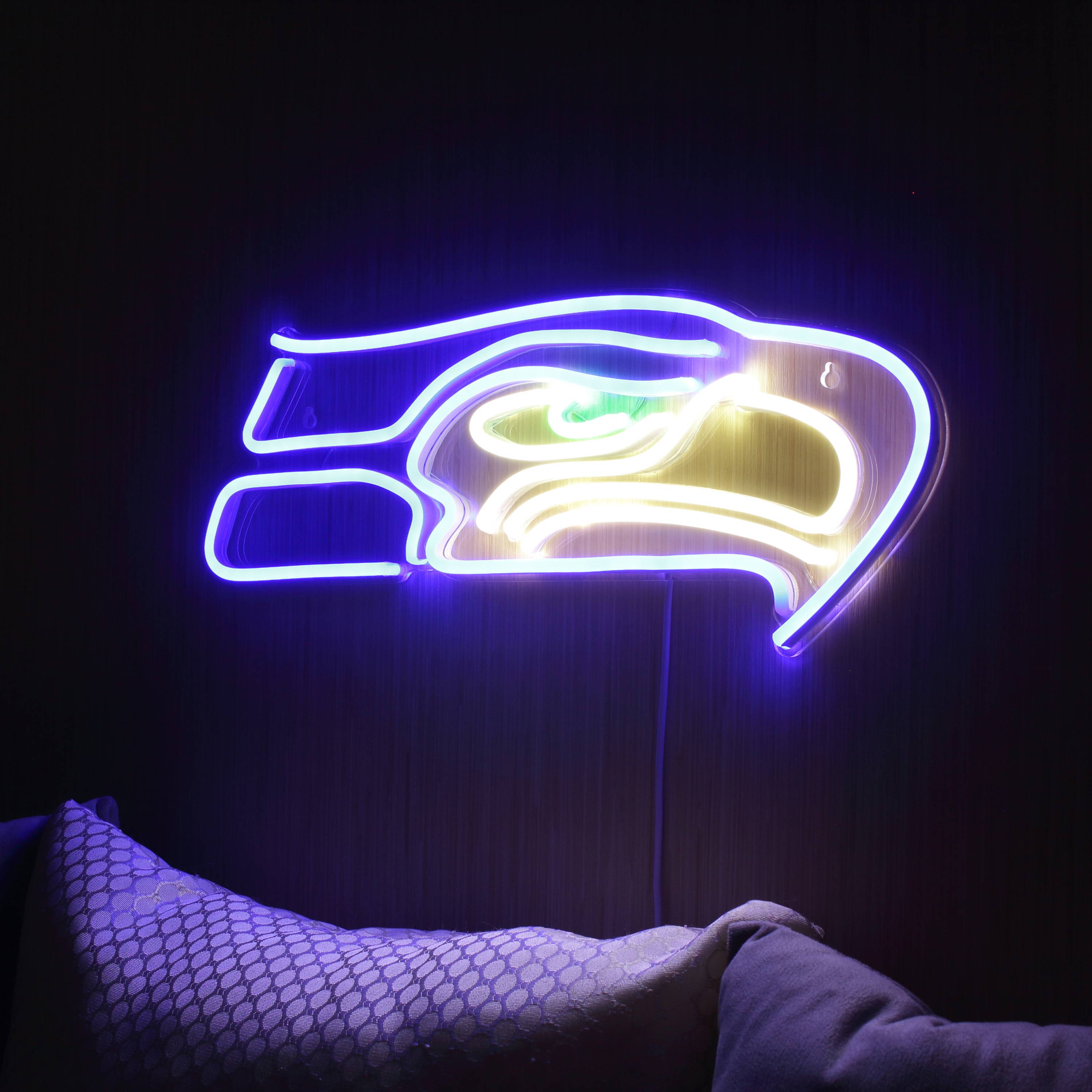 NFL Seattle Seahawks Large Flex Neon LED Sign