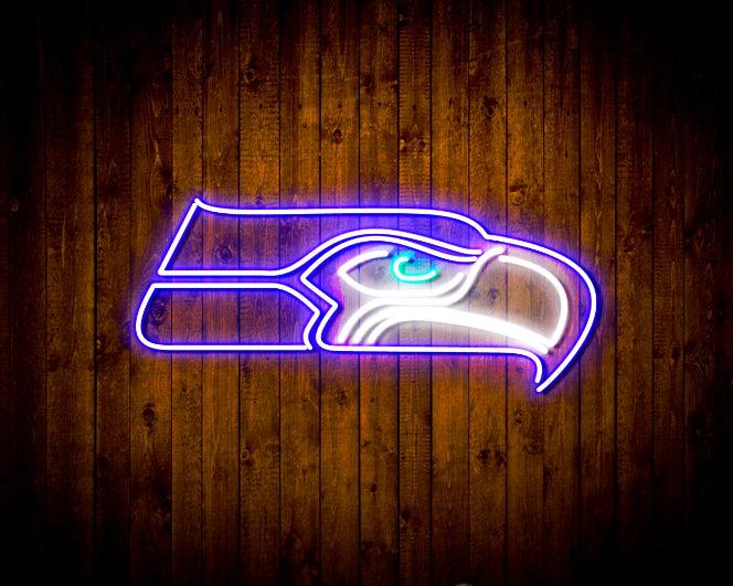 Seattle Seahawks Bar Decor Neon Flex LED Sign