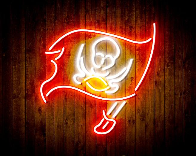 Tampa Bay Buccaneers Neon-Like Flex LED Sign Multi Color