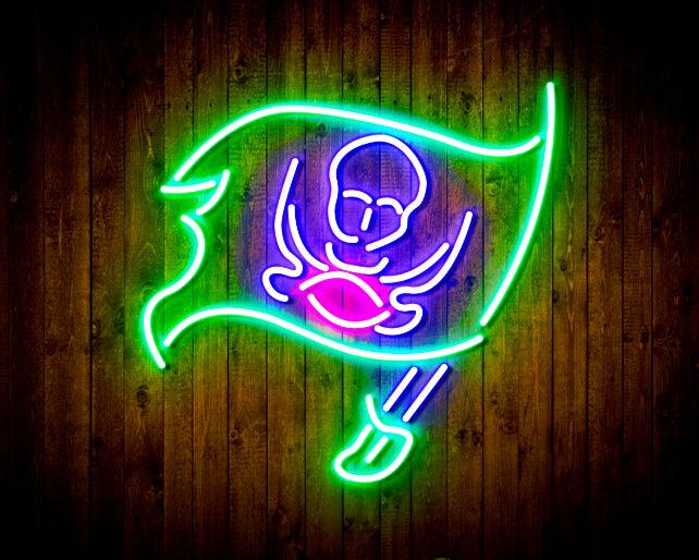 Tampa Bay Buccaneers Bar Neon Flex LED Sign