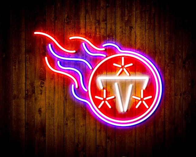 Tennessee Titans Neon-Like Flex LED Sign Multi Color