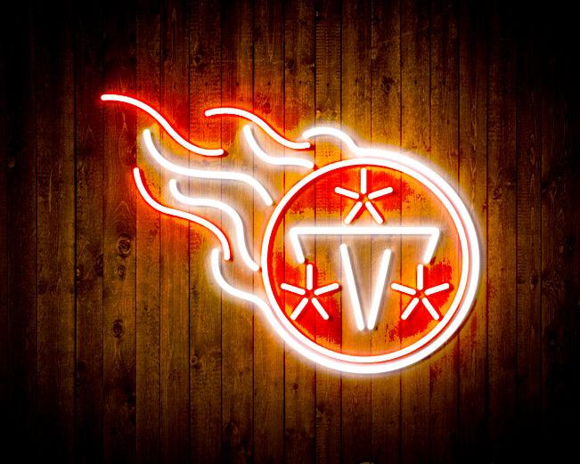 Tennessee Titans Neon-Like Flex LED Sign Dual Color - ProLedSign