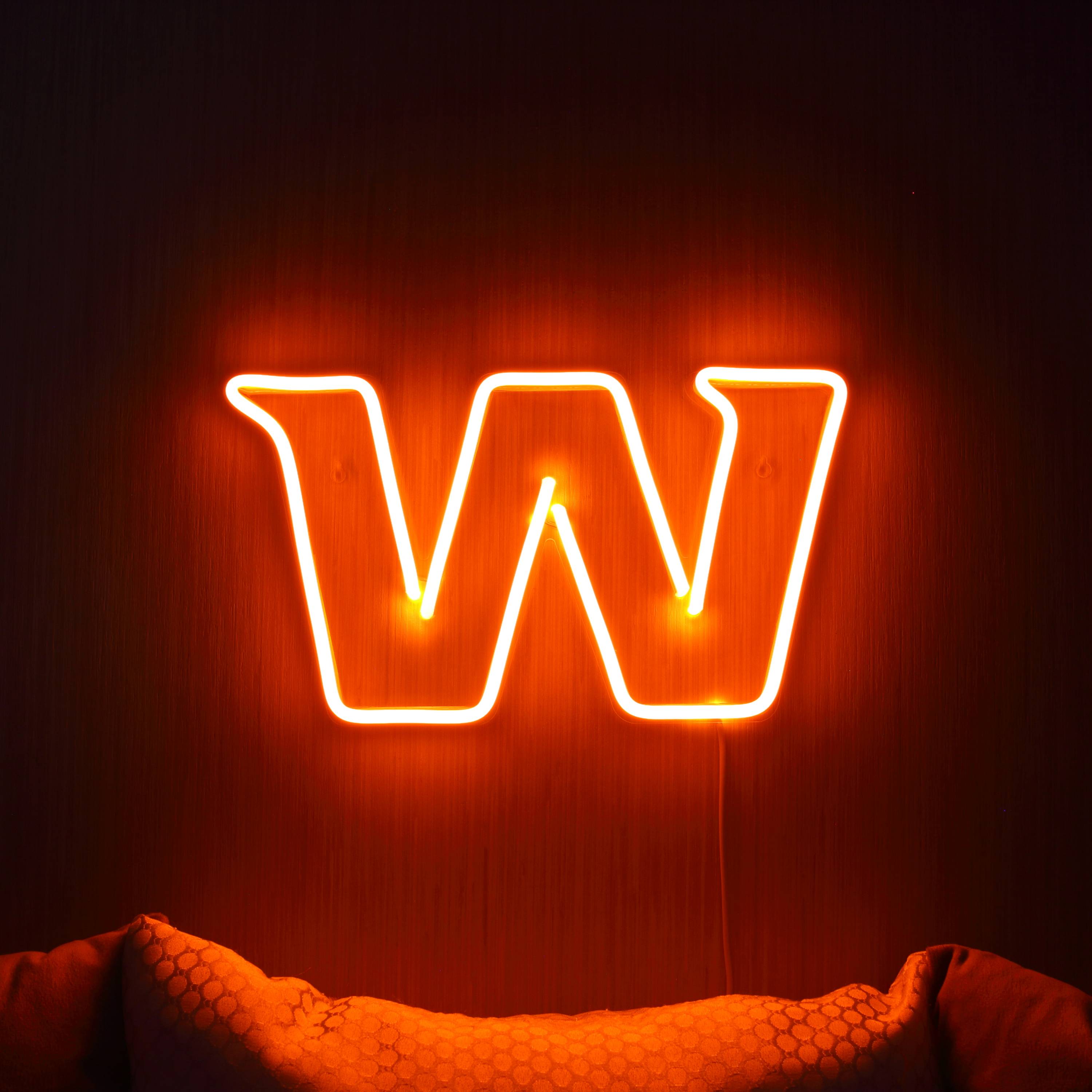 NFL Washington Commanders Large Flex Neon LED Sign
