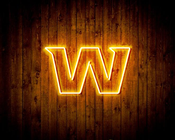 Washington Football Neon-Like Flex LED Sign