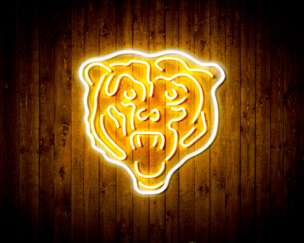 NFL Chicago Bears Bar Handmade Neon Flex LED Sign