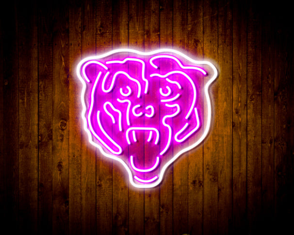 NFL Chicago Bears Logo 2 Handmade Neon Flex LED Sign - ProLedSign