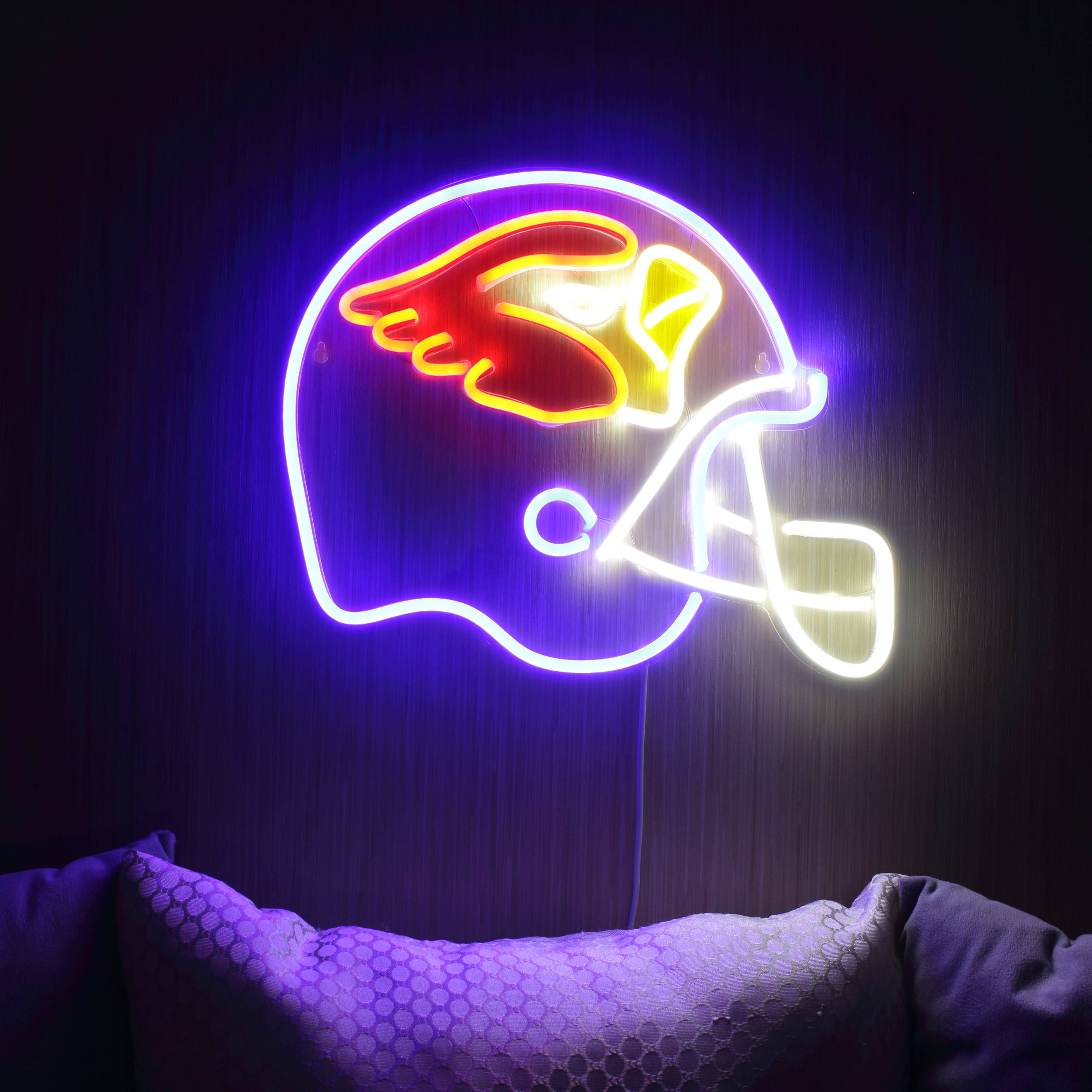 NFL Helmet Arizona Cardinals Large Flex Neon LED Sign