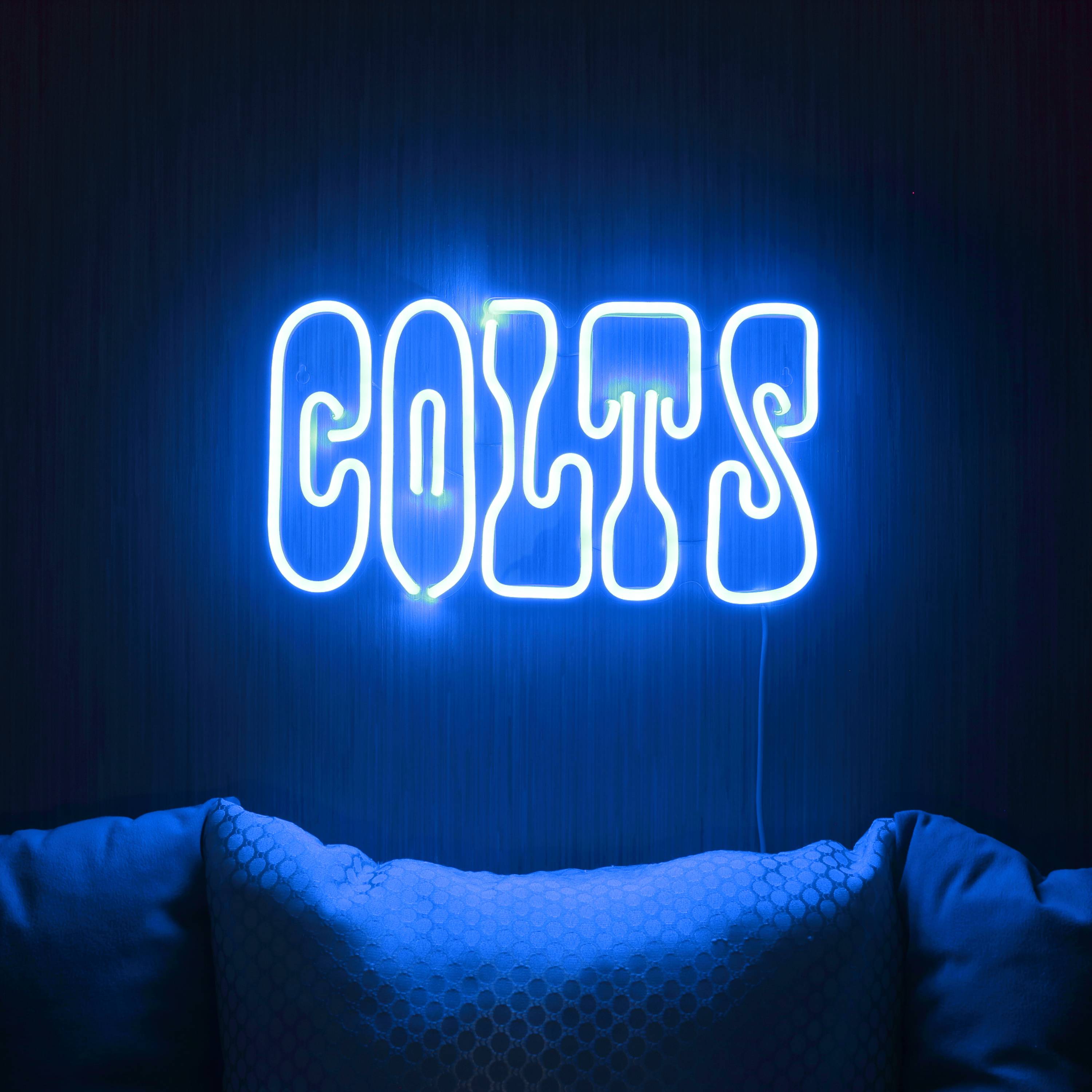 NFL Indianapolis Colts Large Flex Neon LED Sign