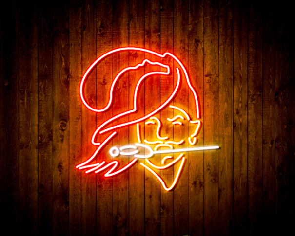 NFL Tampa Bay Buccaneers Handmade Neon Flex LED Sign