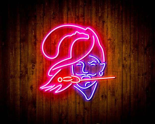 Tampa Bay Buccaneers Handmade Neon Flex LED Sign