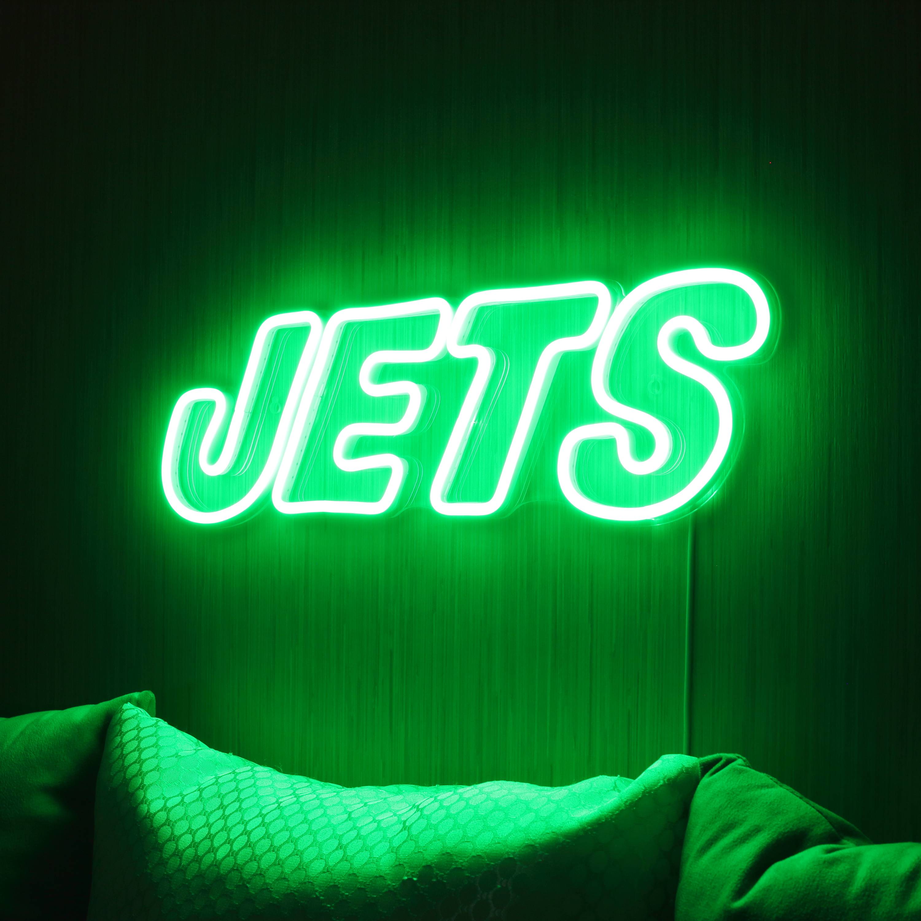 NFL JETS Large Flex Neon LED Sign
