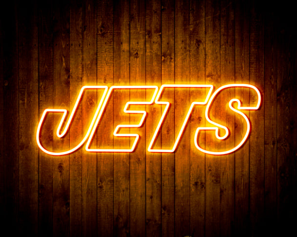 NFL JETS Handmade Neon Flex LED Sign