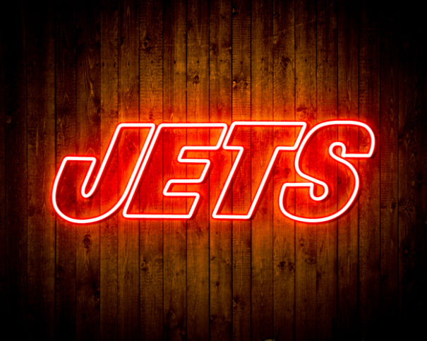 NFL JETS Handmade Neon Flex LED Sign - ProLedSign