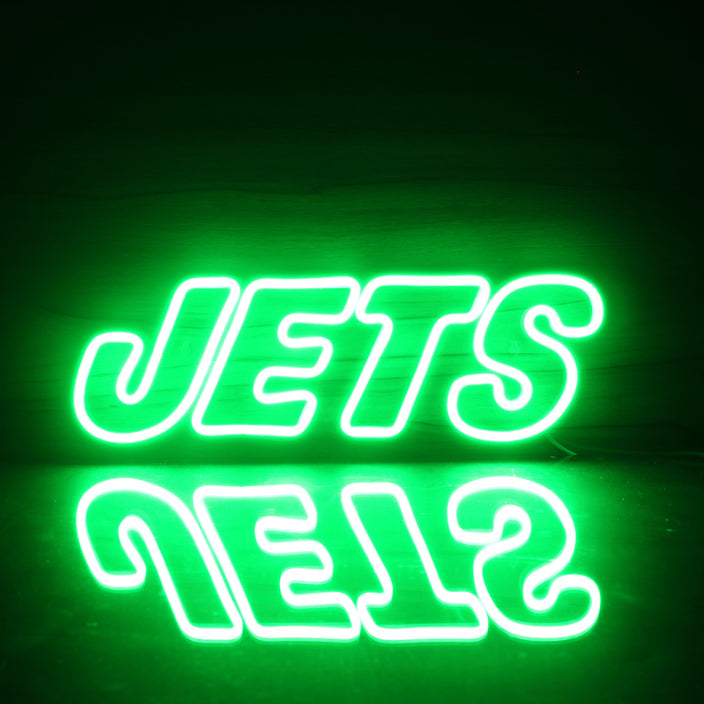 NFL JETS Handmade Neon Flex LED Sign - ProLedSign