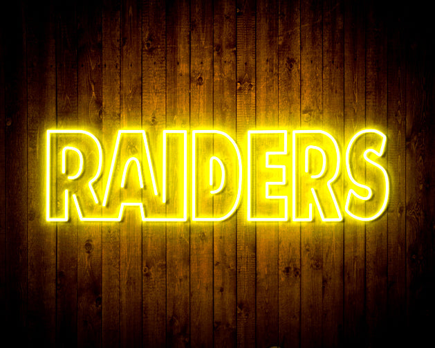 Las Vegas Raiders Neon Flex LED Sign