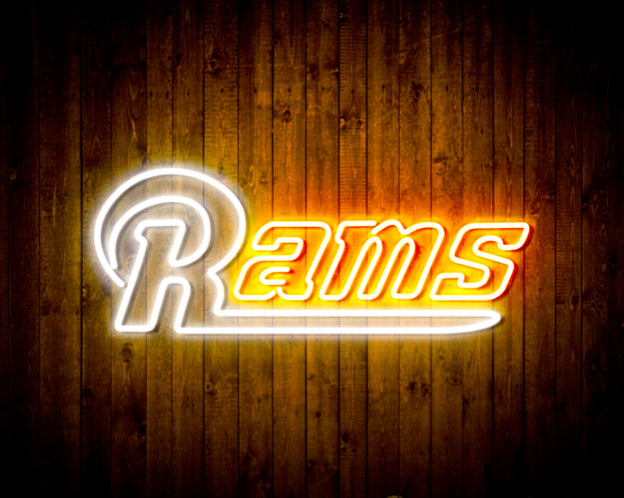 NFL RAMS Handmade Neon Flex LED Sign | Birthday Gift For Him