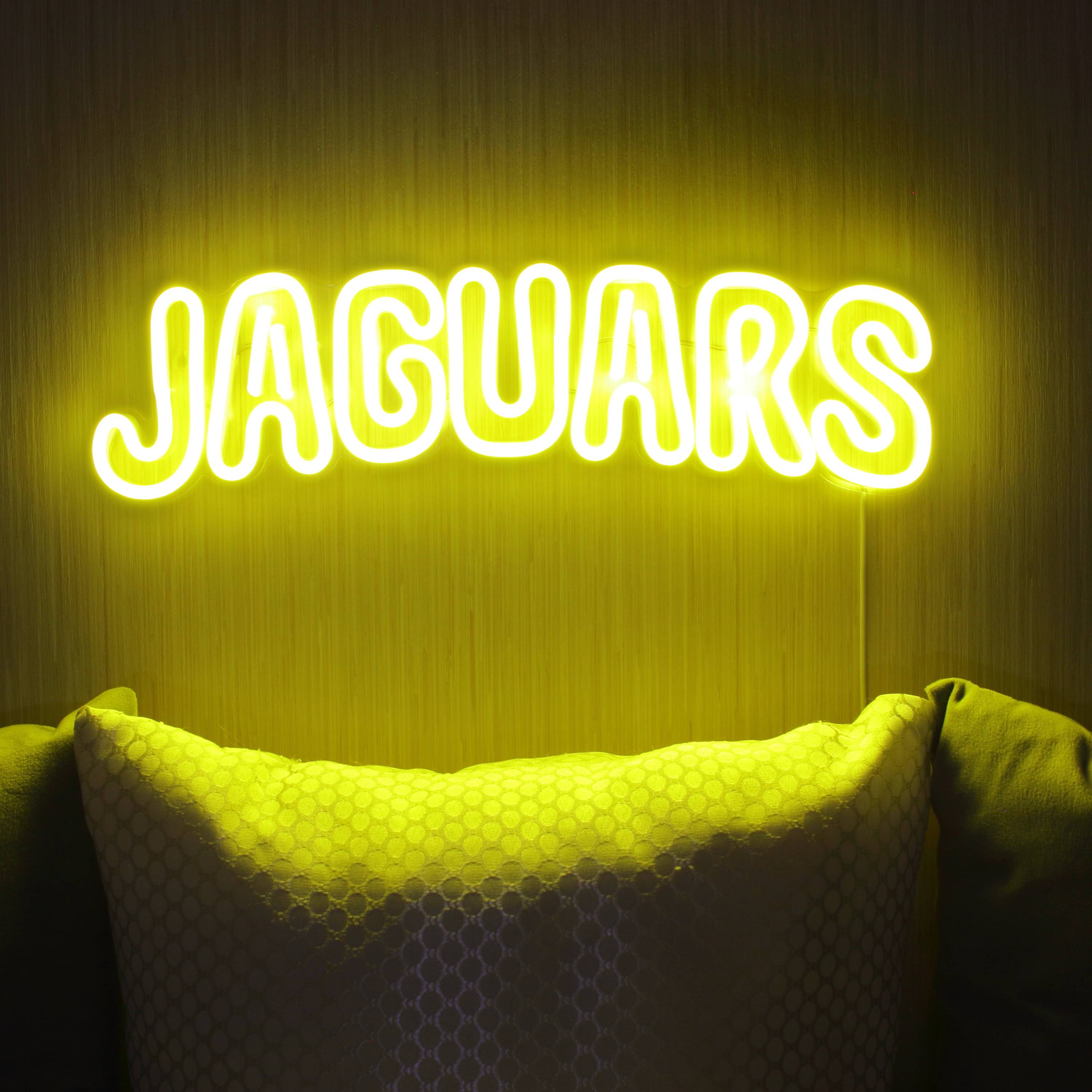 NFL JAGUARS Large Flex Neon LED Sign