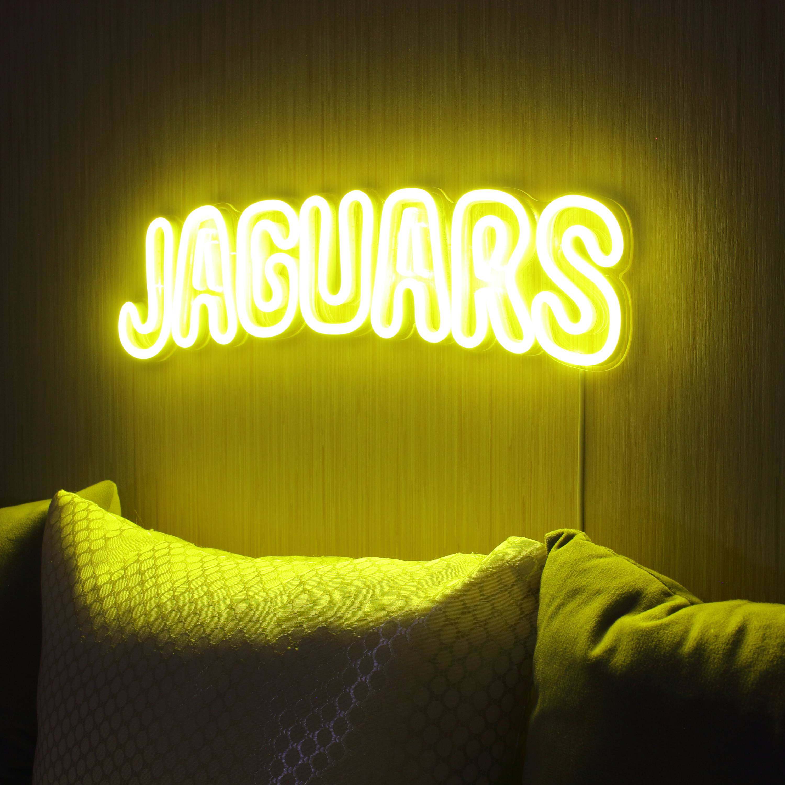 NFL JAGUARS Large Flex Neon LED Sign