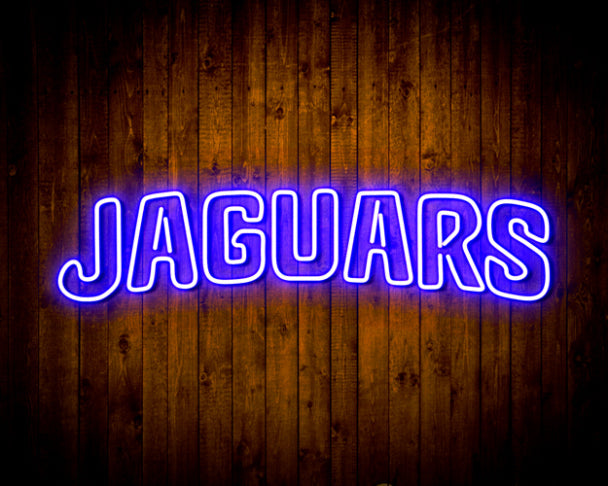 NFL JAGUARS Handmade Neon Flex LED Sign