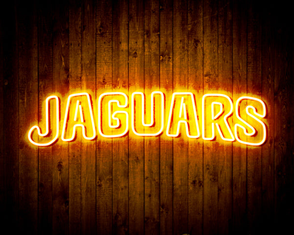 NFL JAGUARS Handmade Neon Flex LED Sign - ProLedSign