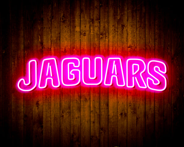 Jacksonville Jaguars Handmade Neon Flex LED Sign