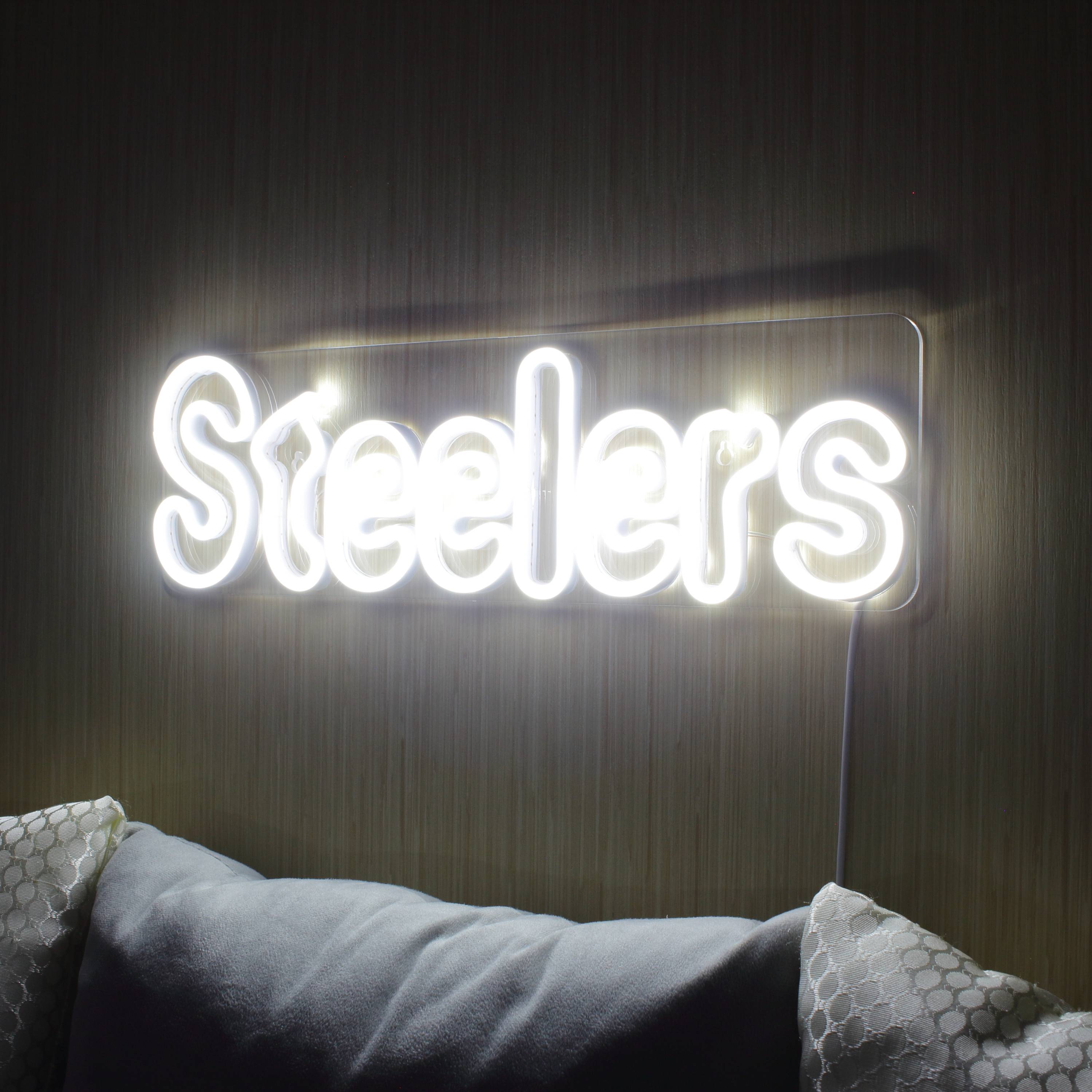 NFL STEELERS Large Flex Neon LED Sign