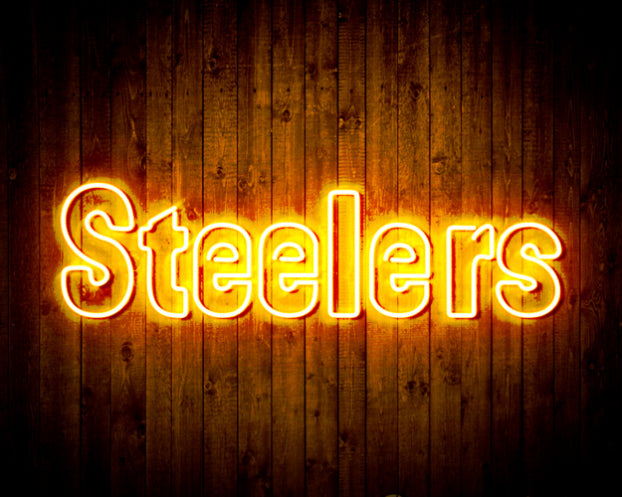 NFL STEELERS Handmade Neon Flex LED Sign - ProLedSign