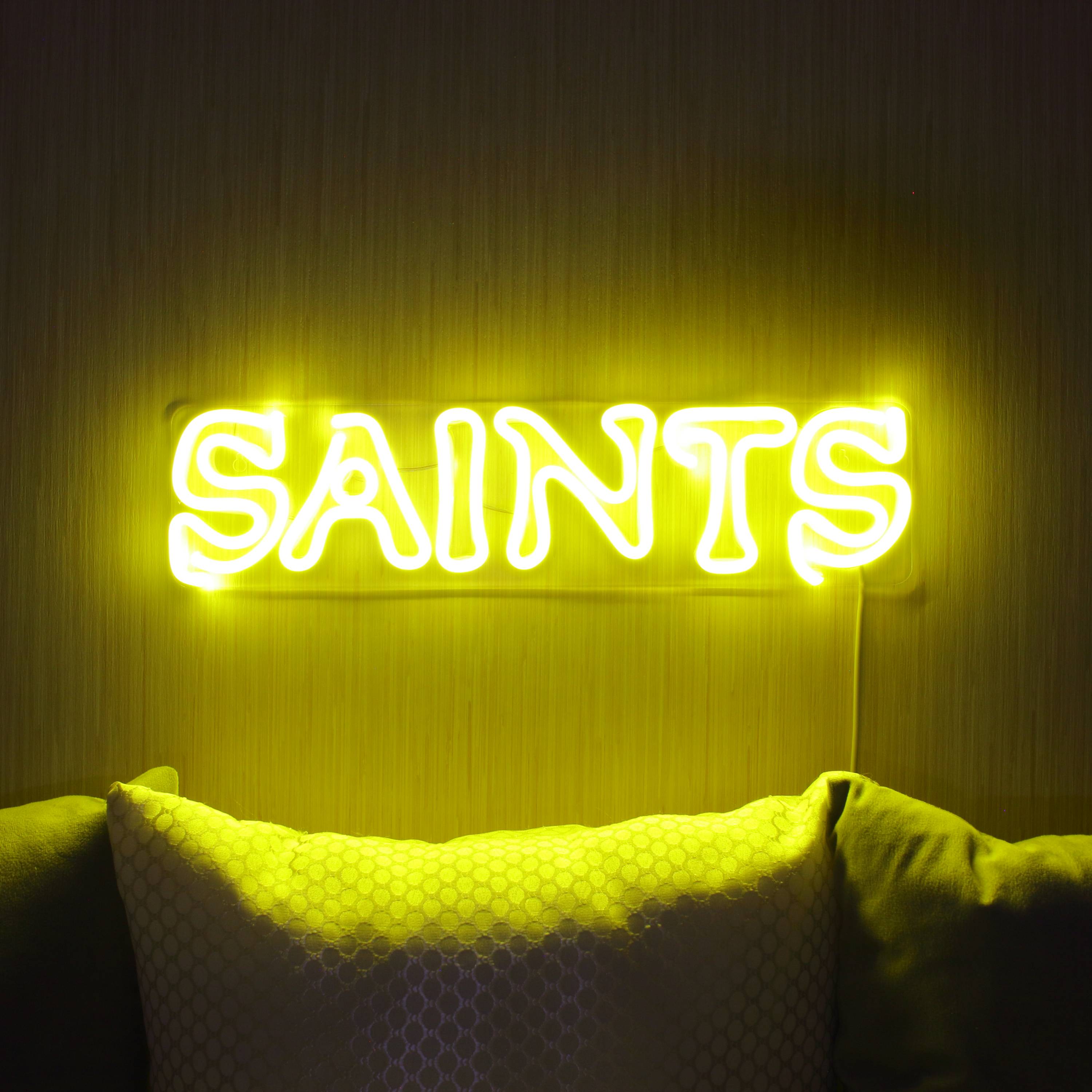 NFL SAINTS Large Flex Neon LED Sign