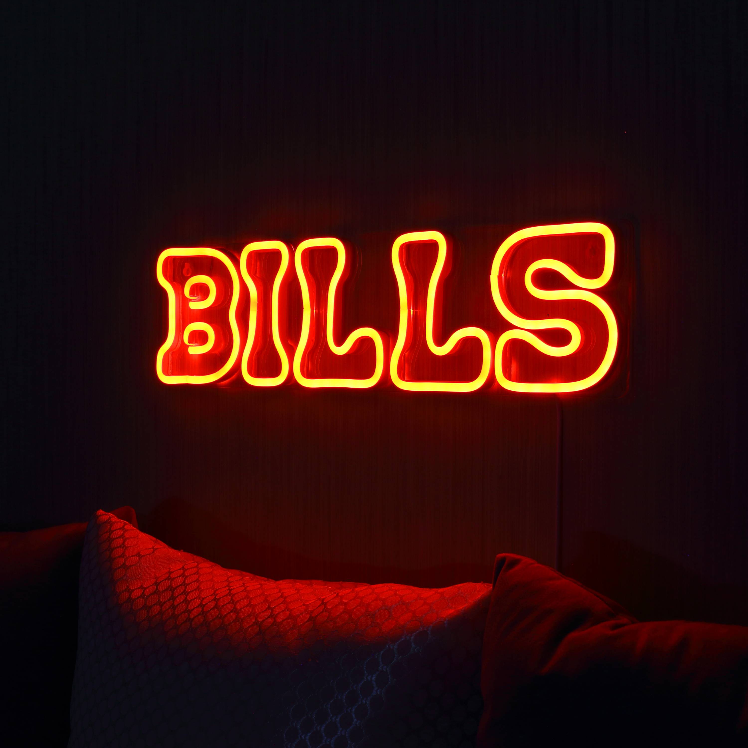 NFL BILLS Large Flex Neon LED Sign