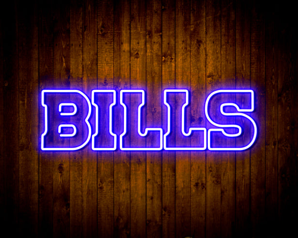 NFL BILLS Handmade Neon Flex LED Sign
