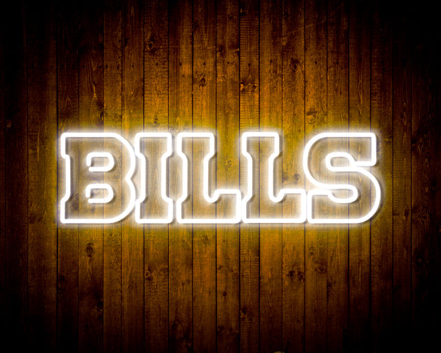 NFL Buffalo Bills Handmade Neon Flex LED Sign