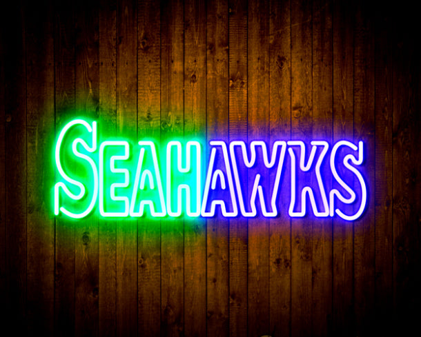 NFL SEAHAWKS Handmade Neon Flex LED Sign - ProLedSign