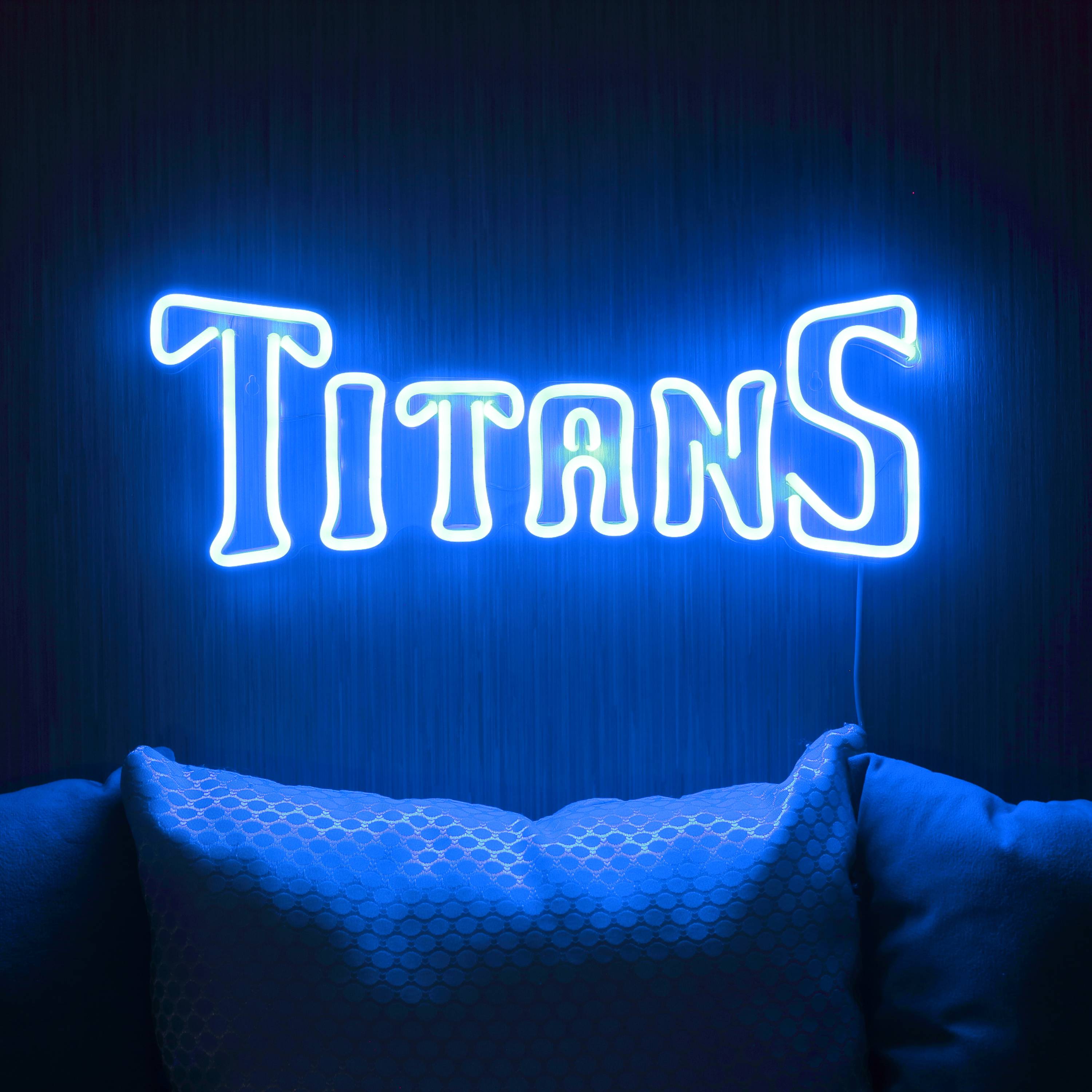 NFL TITANS Large Flex Neon LED Sign